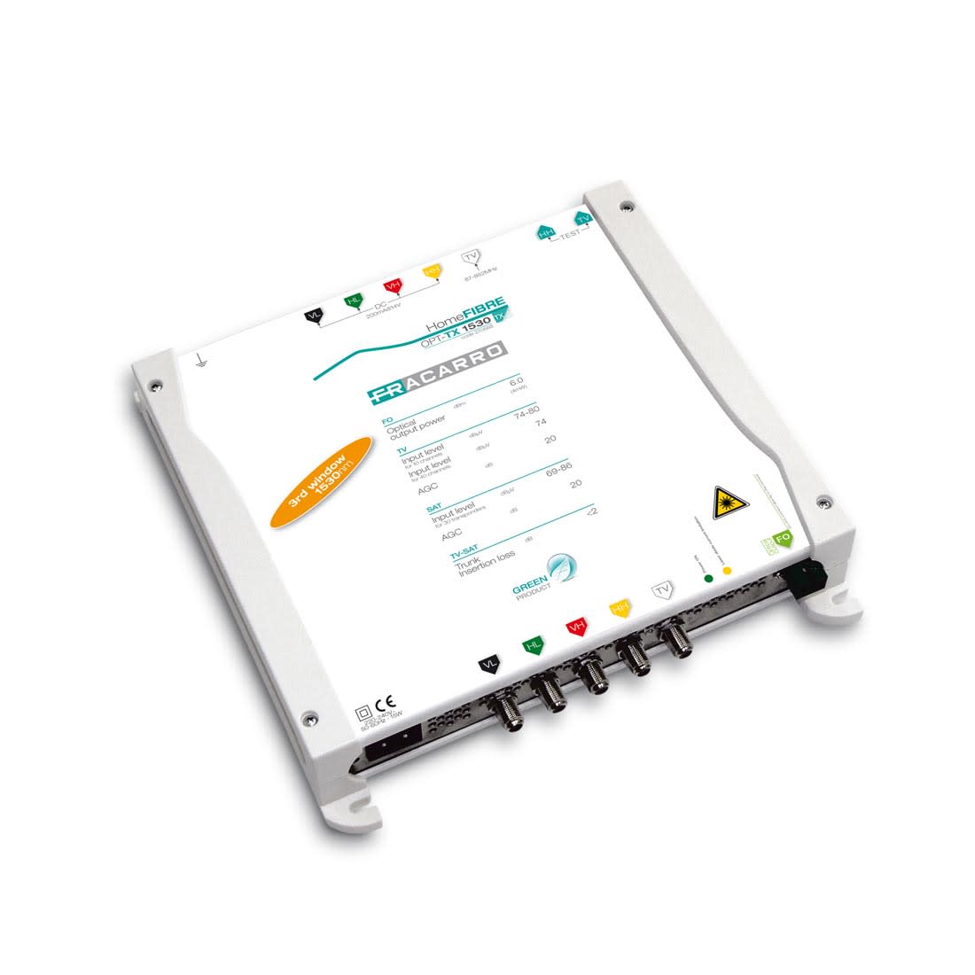 FRACARRO RADIOINDUSTRIE - OPT-TX 1530 TX OTTICO TV-SAT 1530NM