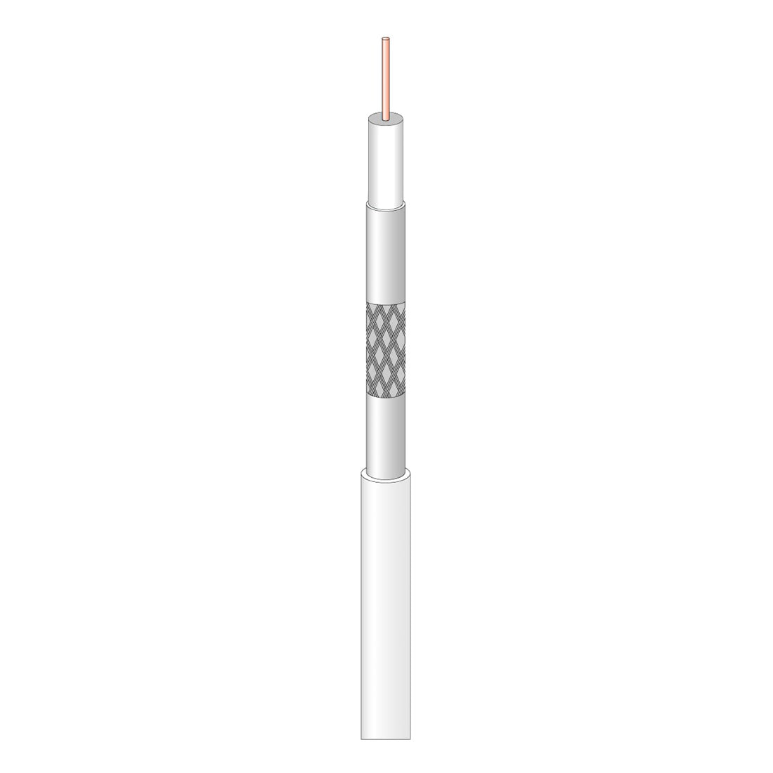 FRACARRO RADIOINDUSTRIE - PAS4008251 COAX TRI-SHIELD B2CA 7MM