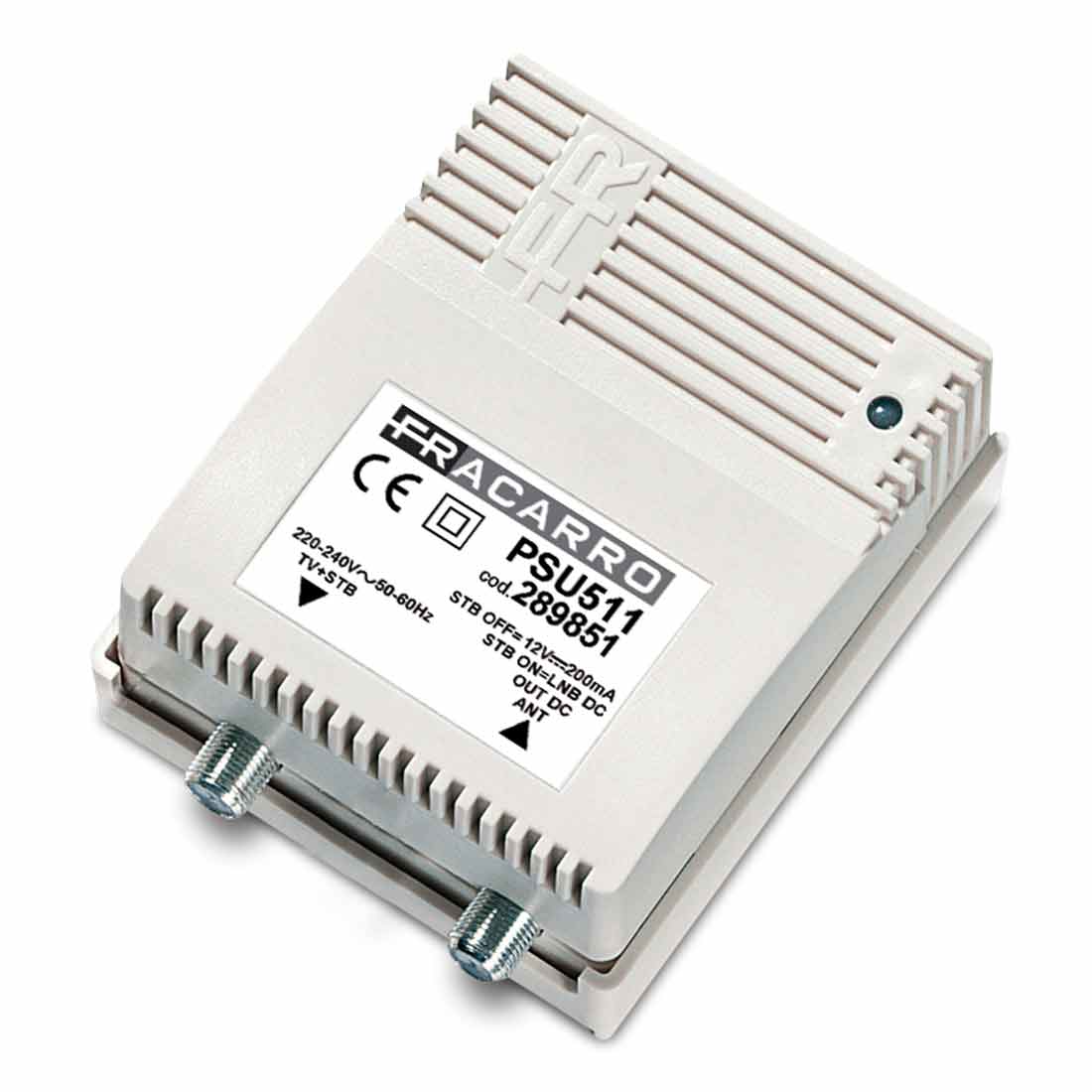 FRACARRO RADIOINDUSTRIE - PSU511 ALIM.12V 200MA +SAT