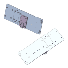 FRACARRO RADIOINDUSTRIE - SUPDIN265 SUPPORTO DIN 265CM 271202