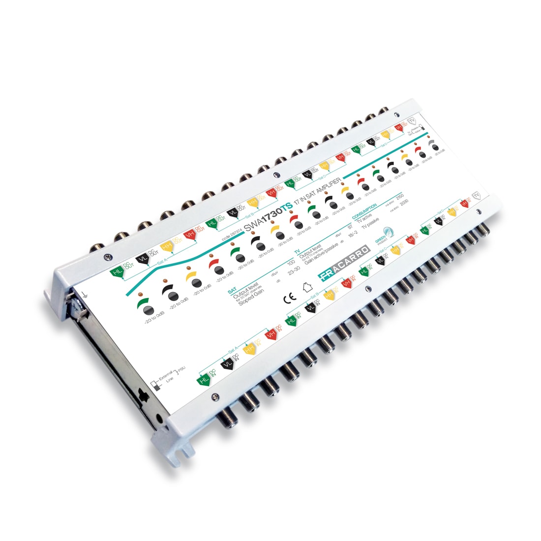 FRACARRO RADIOINDUSTRIE - SWA1730TS AMPLF.17IN 30DB TV A/P 287374