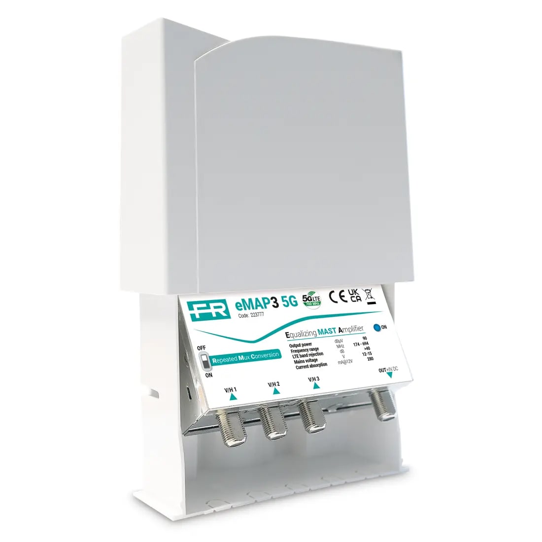 FRACARRO RADIOINDUSTRIE - EMAP3 5G AMP 3I V/U AUTO EQUALIZ.
