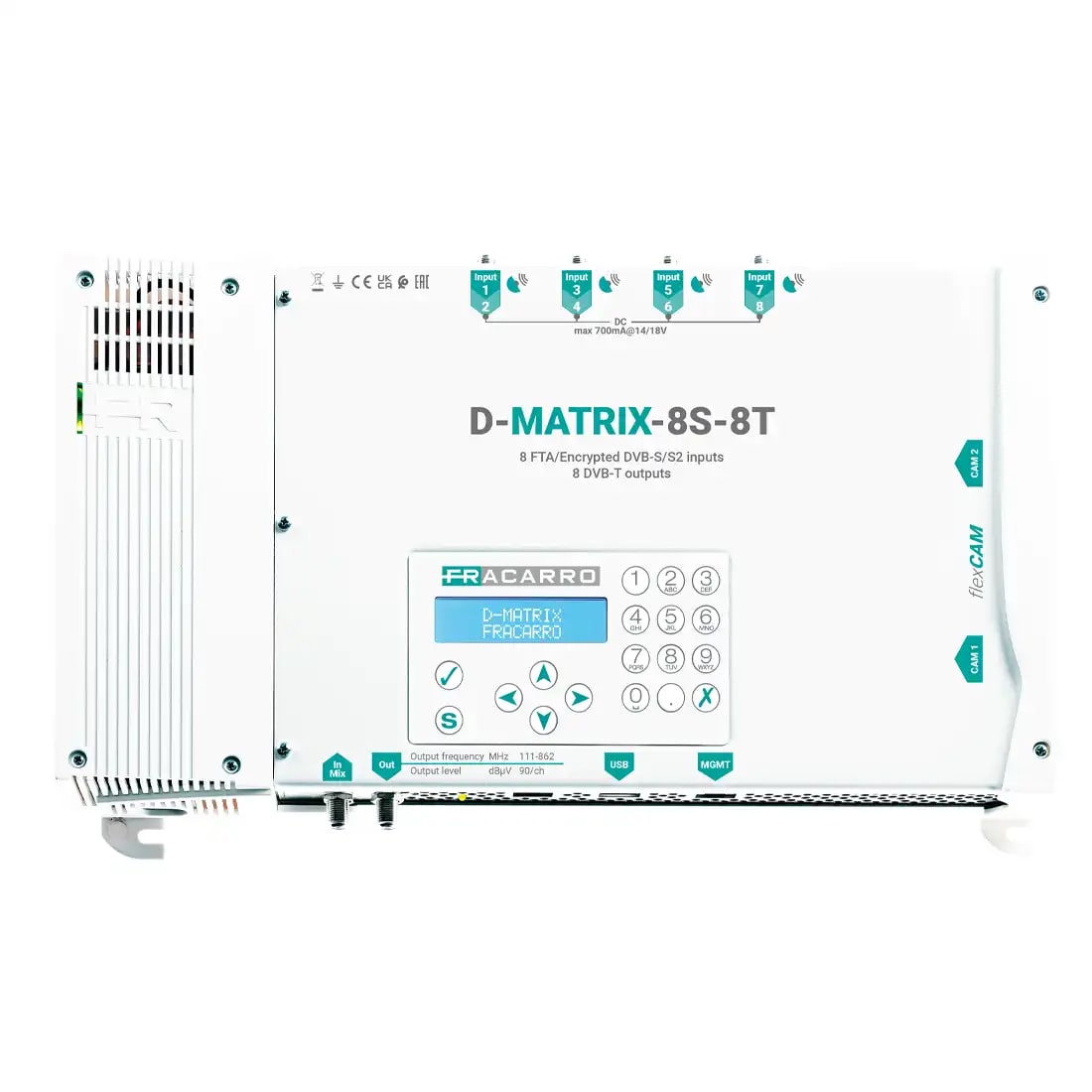 FRACARRO RADIOINDUSTRIE - D-MATRIX-8S-8T D-MATRIX-8S-8T 2CI