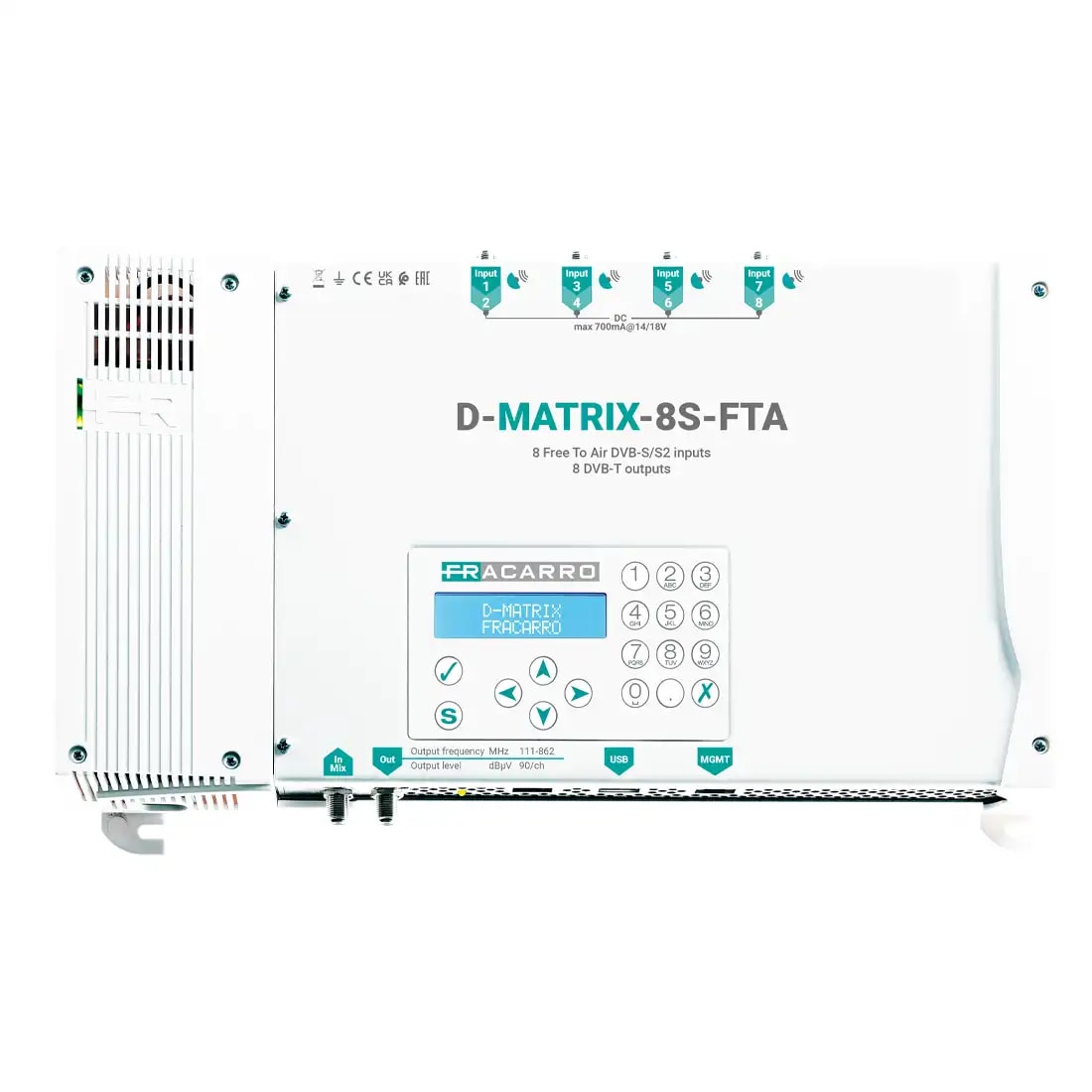 FRACARRO RADIOINDUSTRIE - D-MATRIX-8S-FTA D-MATRIX-8S-8T-FTA