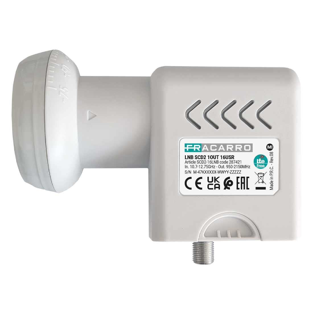 FRACARRO RADIOINDUSTRIE - SCD2-16LNB LNB SCD2 1OUT 16USR
