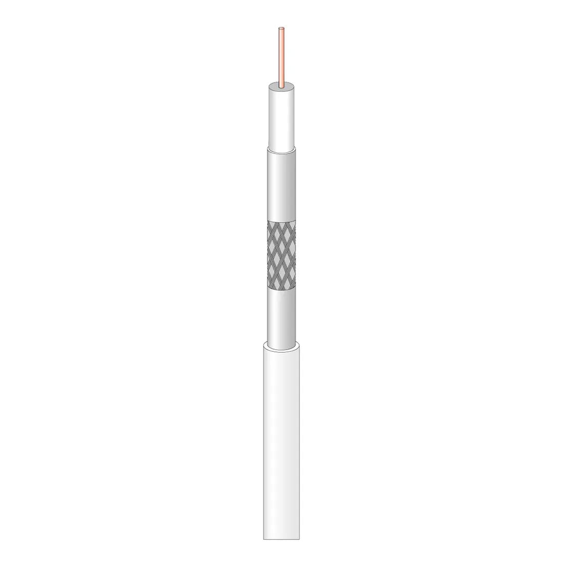 FRACARRO RADIOINDUSTRIE - PAS4008251 COAX TRI-SHIELD B2CA 7MM