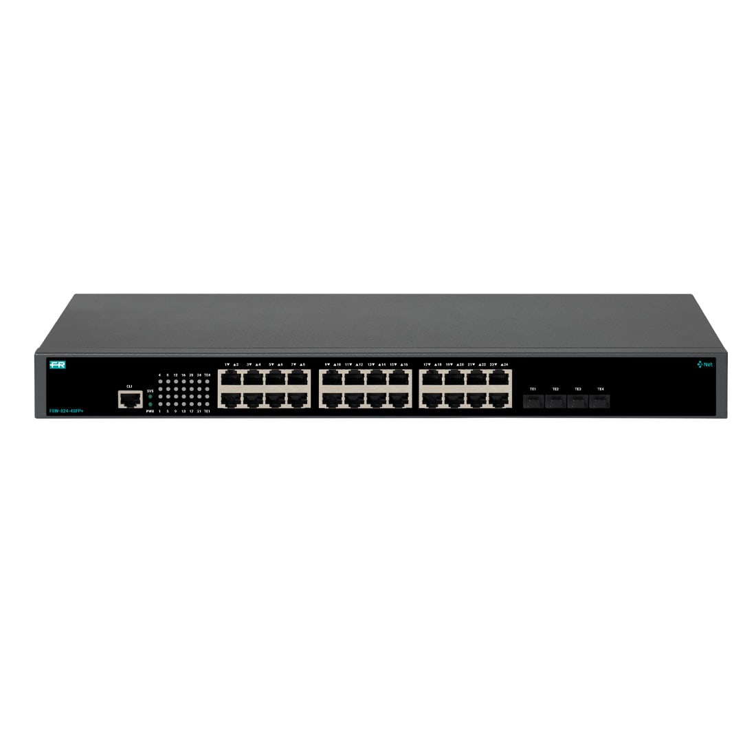 FRACARRO RADIOINDUSTRIE - FSW-824-4SFP+ SWITCH L2+ 24GE 4SFP+