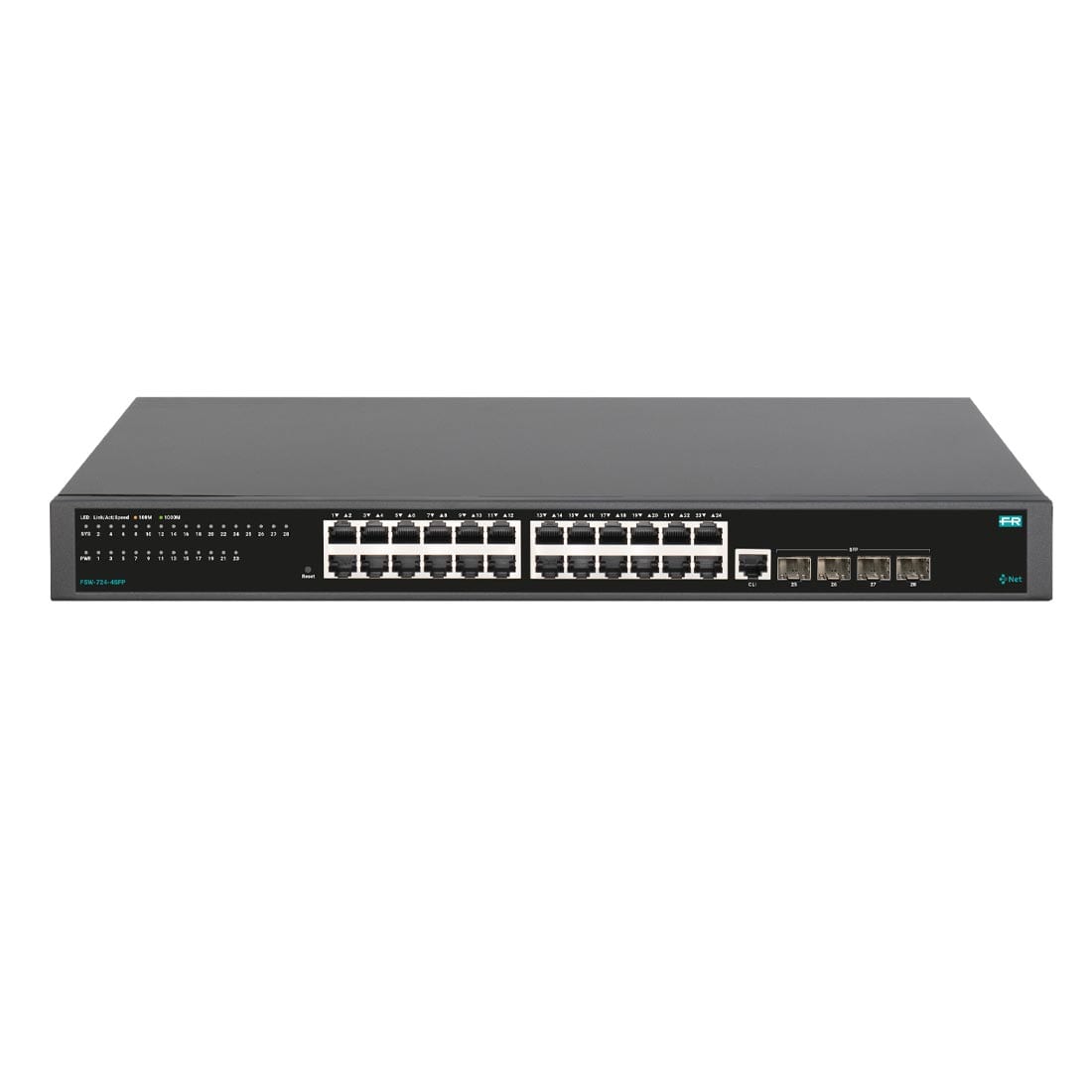 FRACARRO RADIOINDUSTRIE - FSW-724-4SFP SWITCH L2 24GE 4SFP
