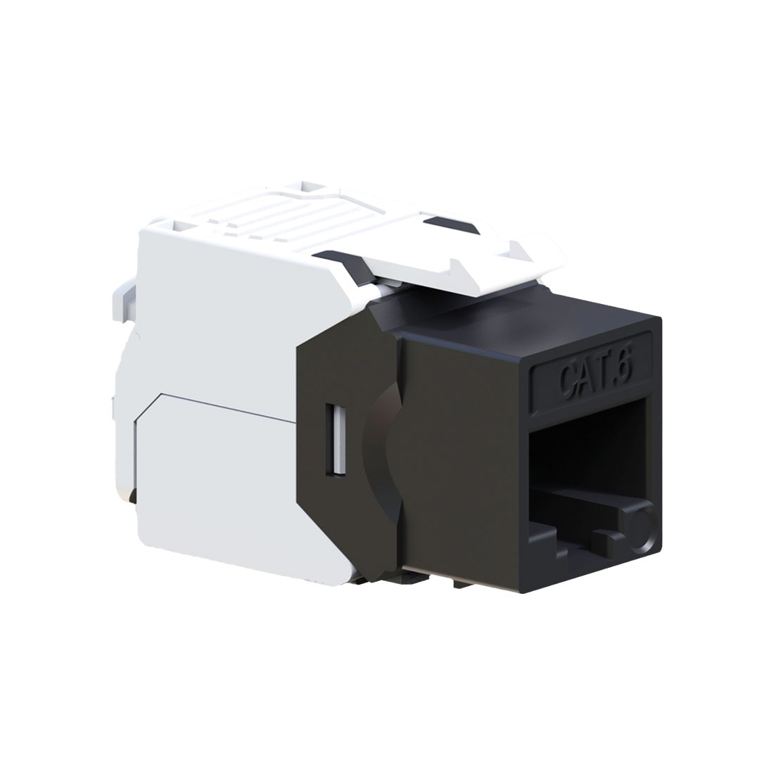 FRACARRO RADIOINDUSTRIE - CAT6 KEY NERO FRUTTO UTP CAT6 KEY NER