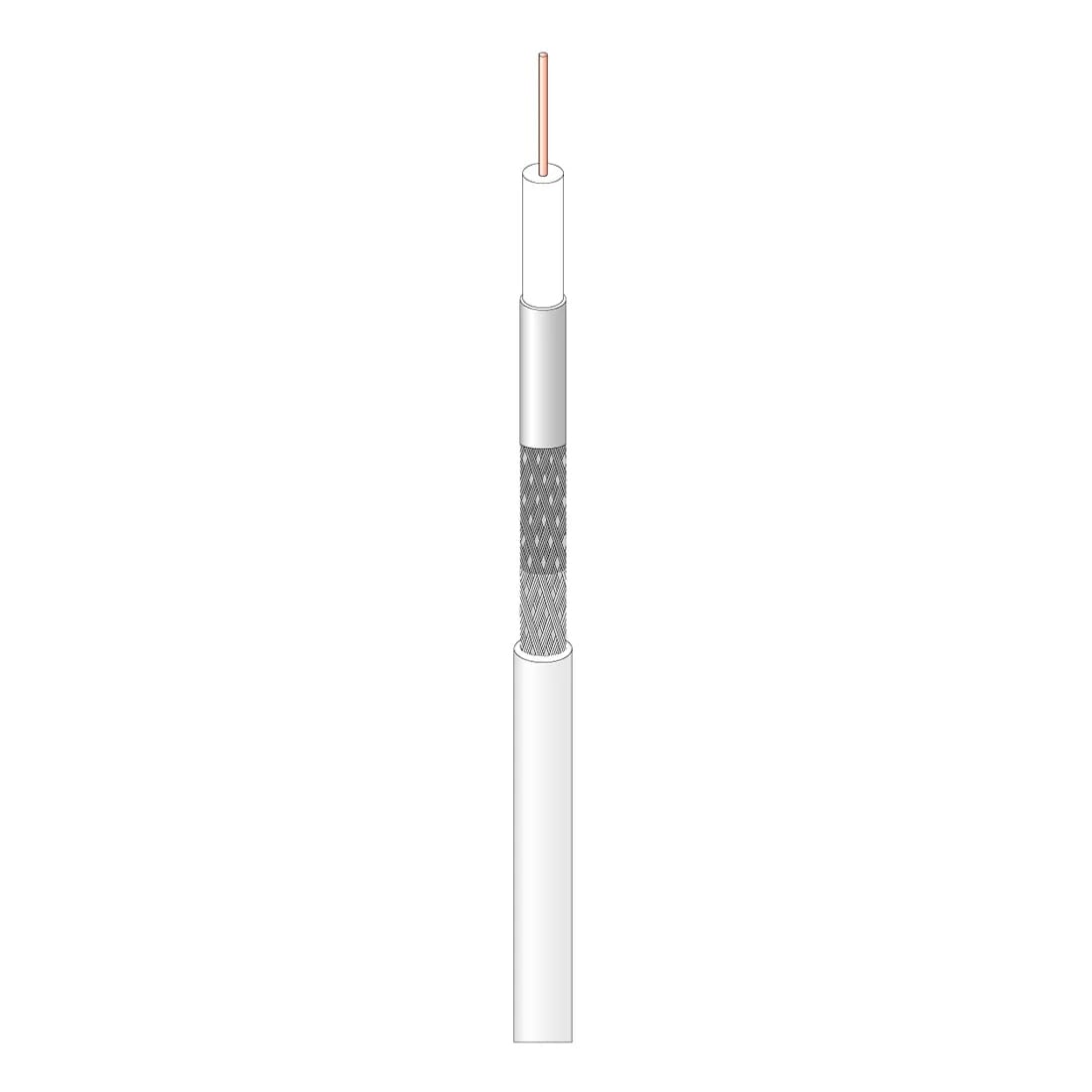 FRACARRO RADIOINDUSTRIE - PAS4025250 CAVO COAX 5MM TRISHIELD