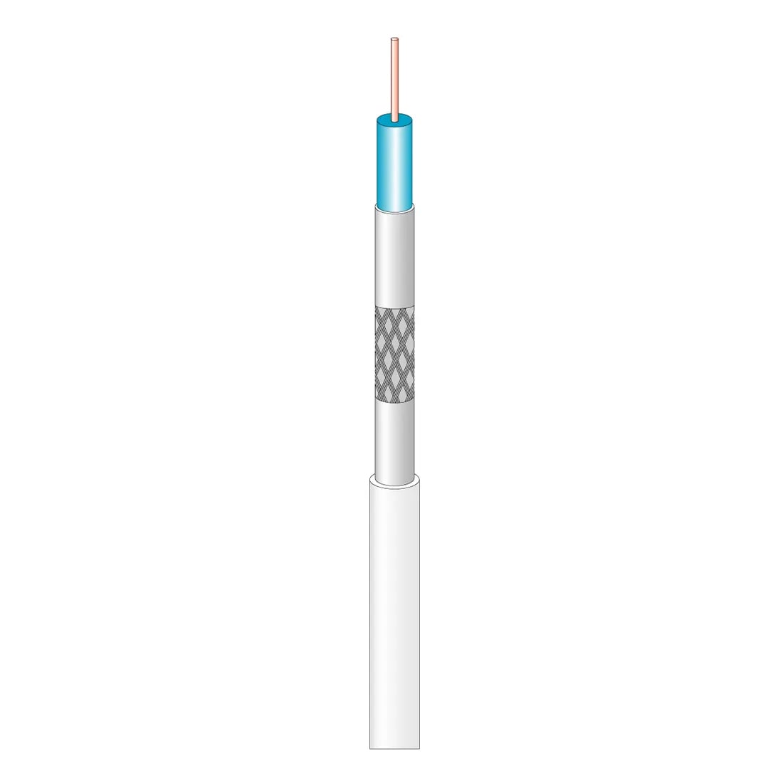 FRACARRO RADIOINDUSTRIE - PAS4007111 COAX DUAL FOIL PVC17 DB