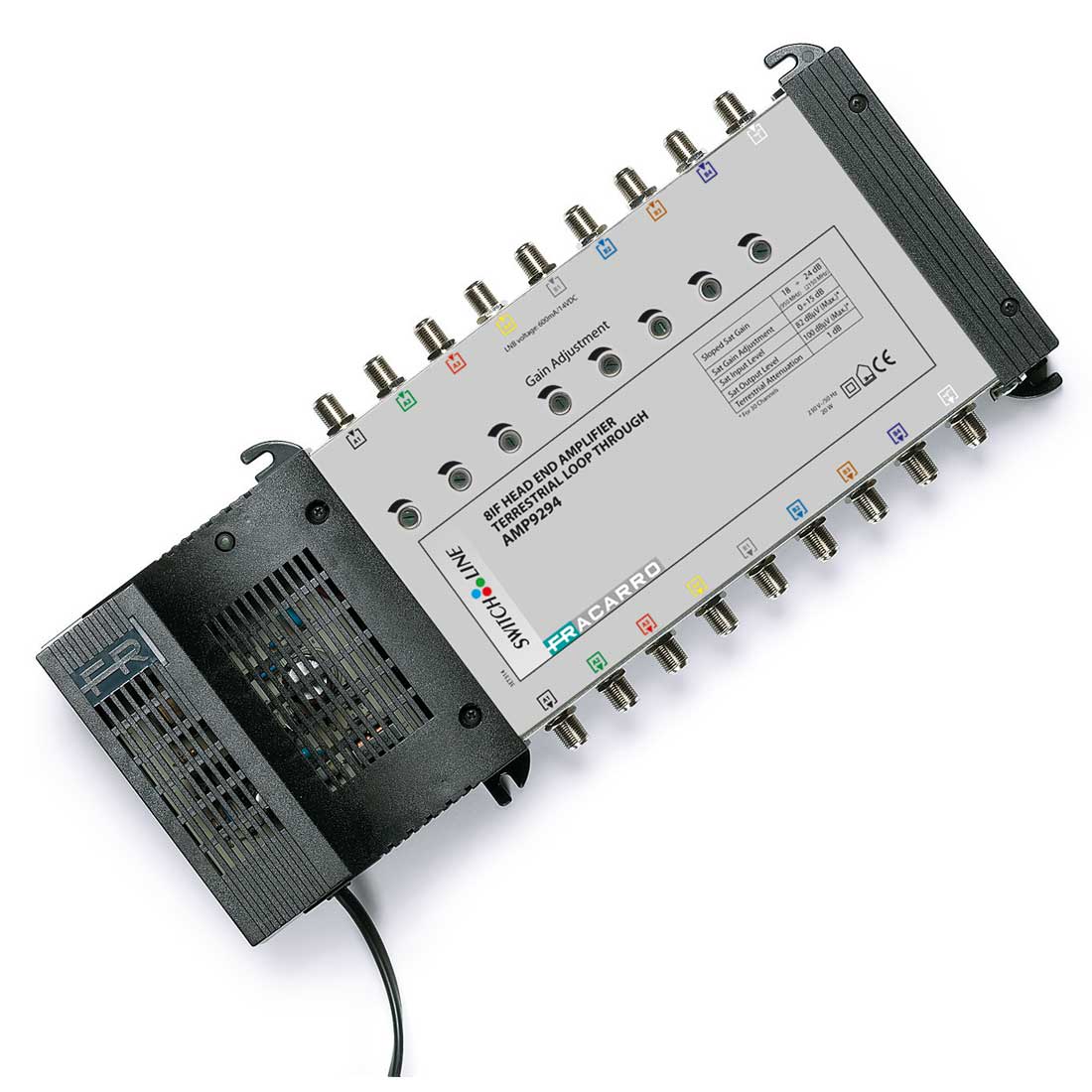 FRACARRO RADIOINDUSTRIE - AMP9294 HEAD-END AMP.8+1 112DBUV