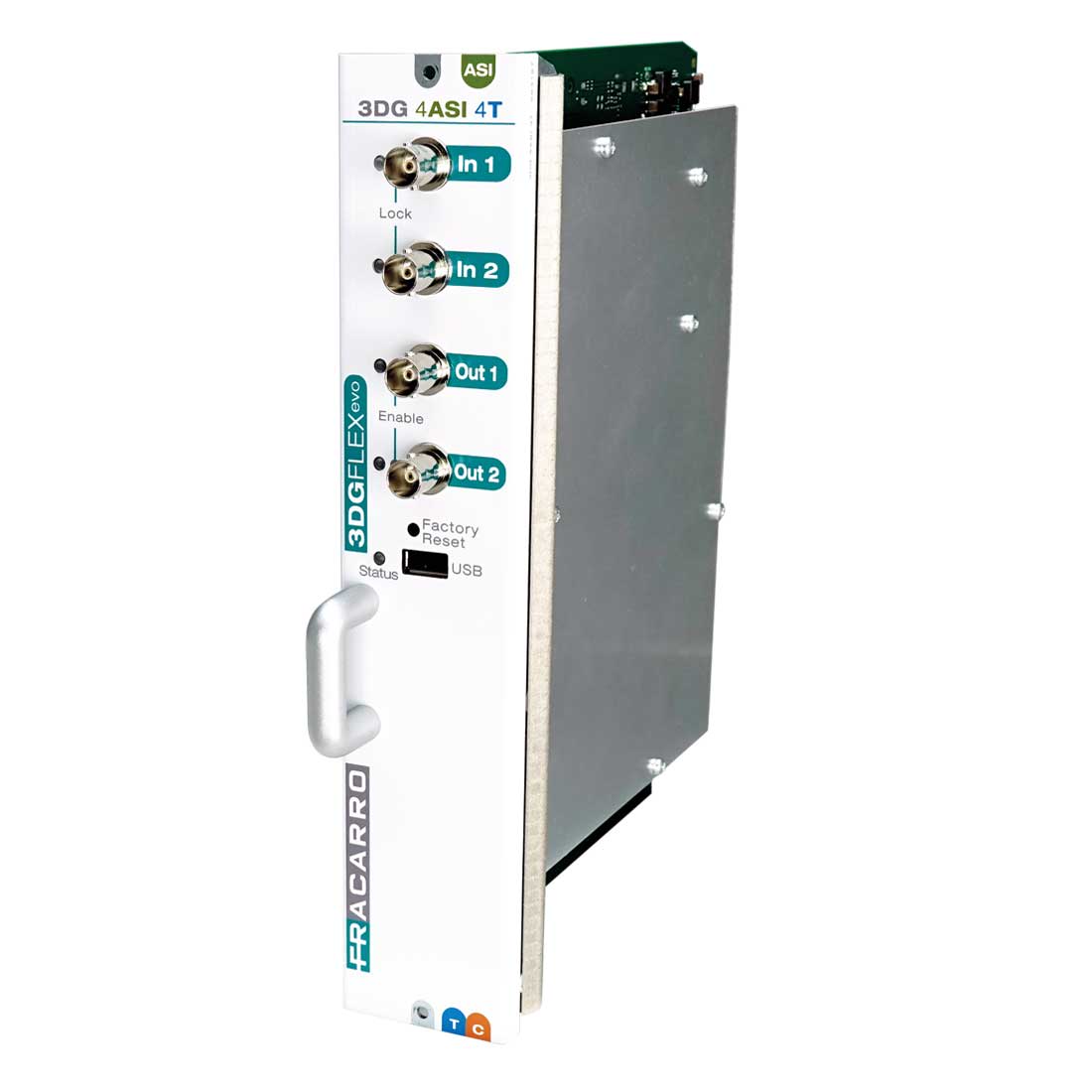 FRACARRO RADIOINDUSTRIE - 3DG-4ASI-4T 2XASI IN - 2XASIOUT 4DTT