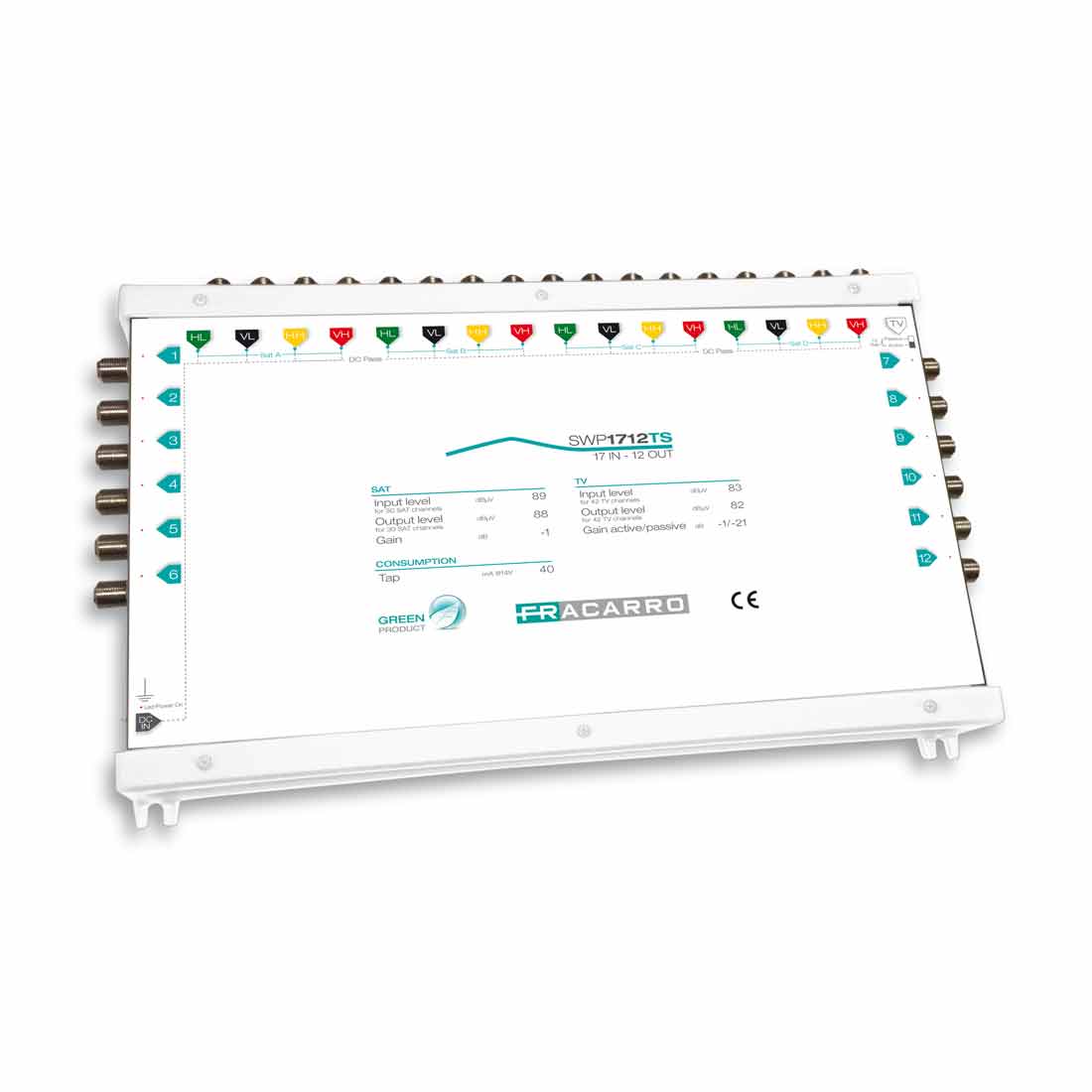 FRACARRO RADIOINDUSTRIE - SWP1712TS MSW COM 17IN 12OU TV A/P