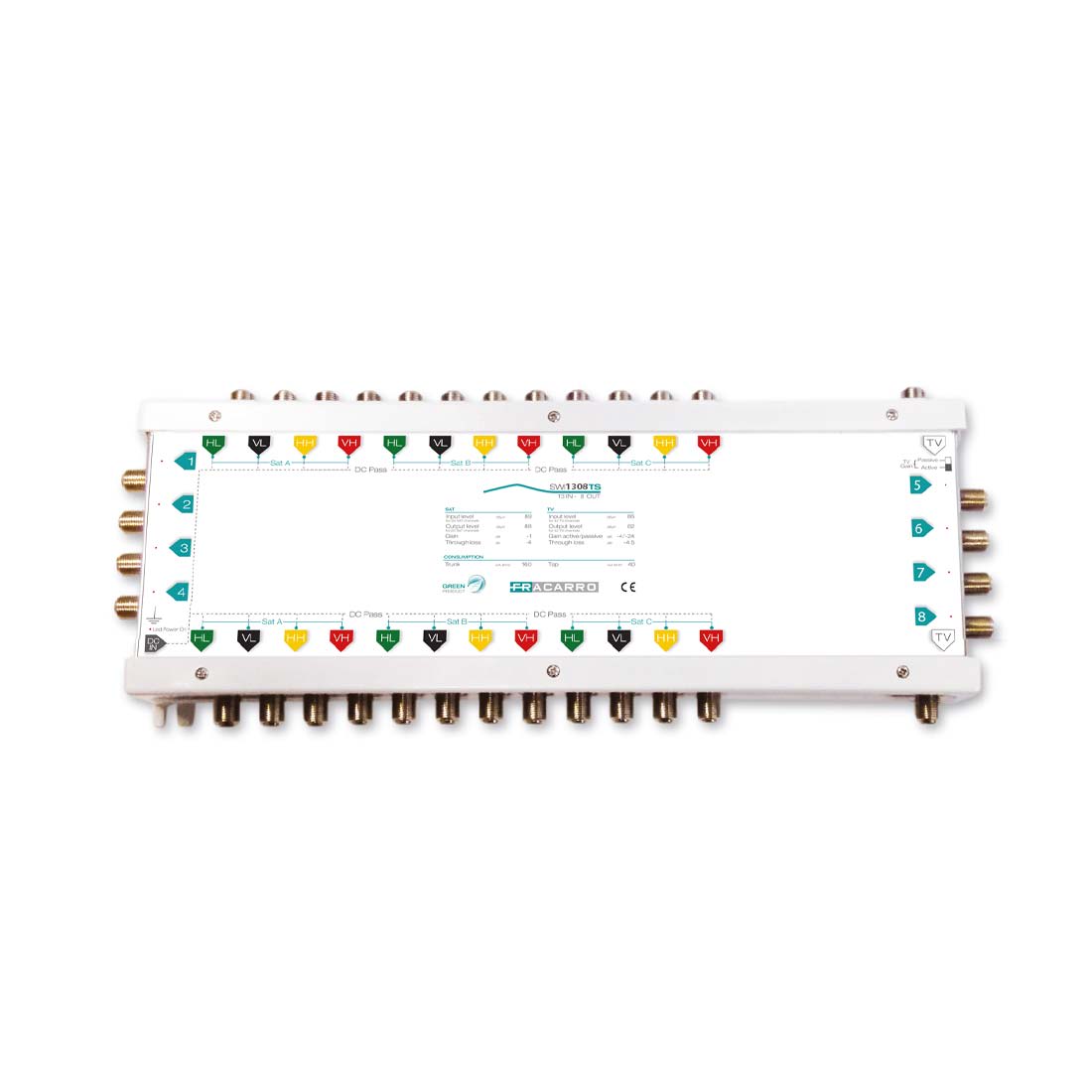 FRACARRO RADIOINDUSTRIE - SWI1308TS MSW CASC 13IN 8OU TV A/P