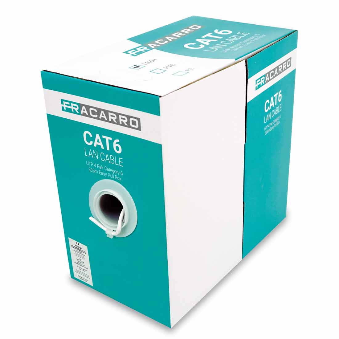 FRACARRO RADIOINDUSTRIE - CAT6 LSZH CAVO UTP CAT6 LSZH