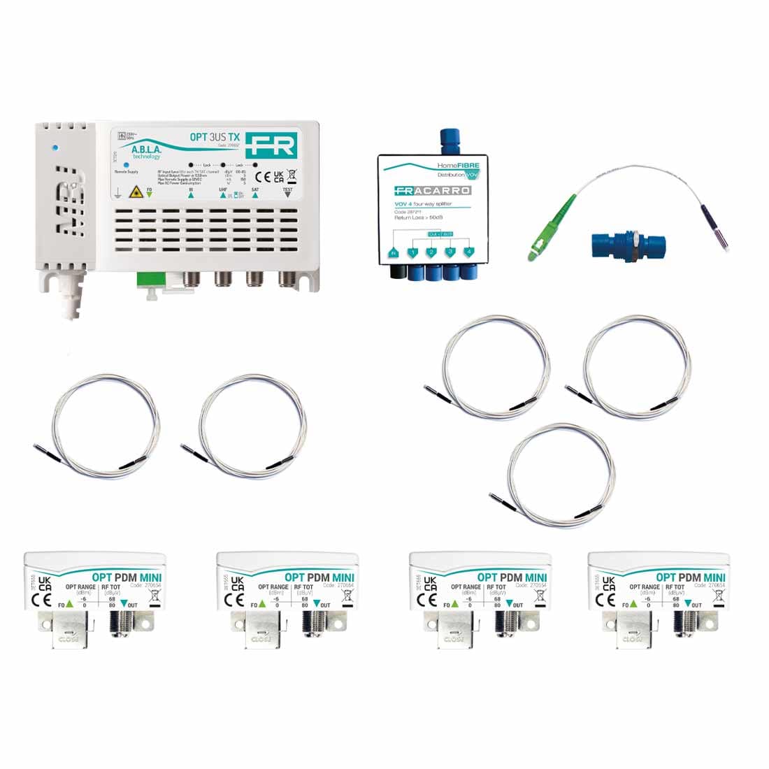 FRACARRO RADIOINDUSTRIE - K OPT-PDM-M FR TXMBJ+4OPT PDM MINI+ACC. 270701