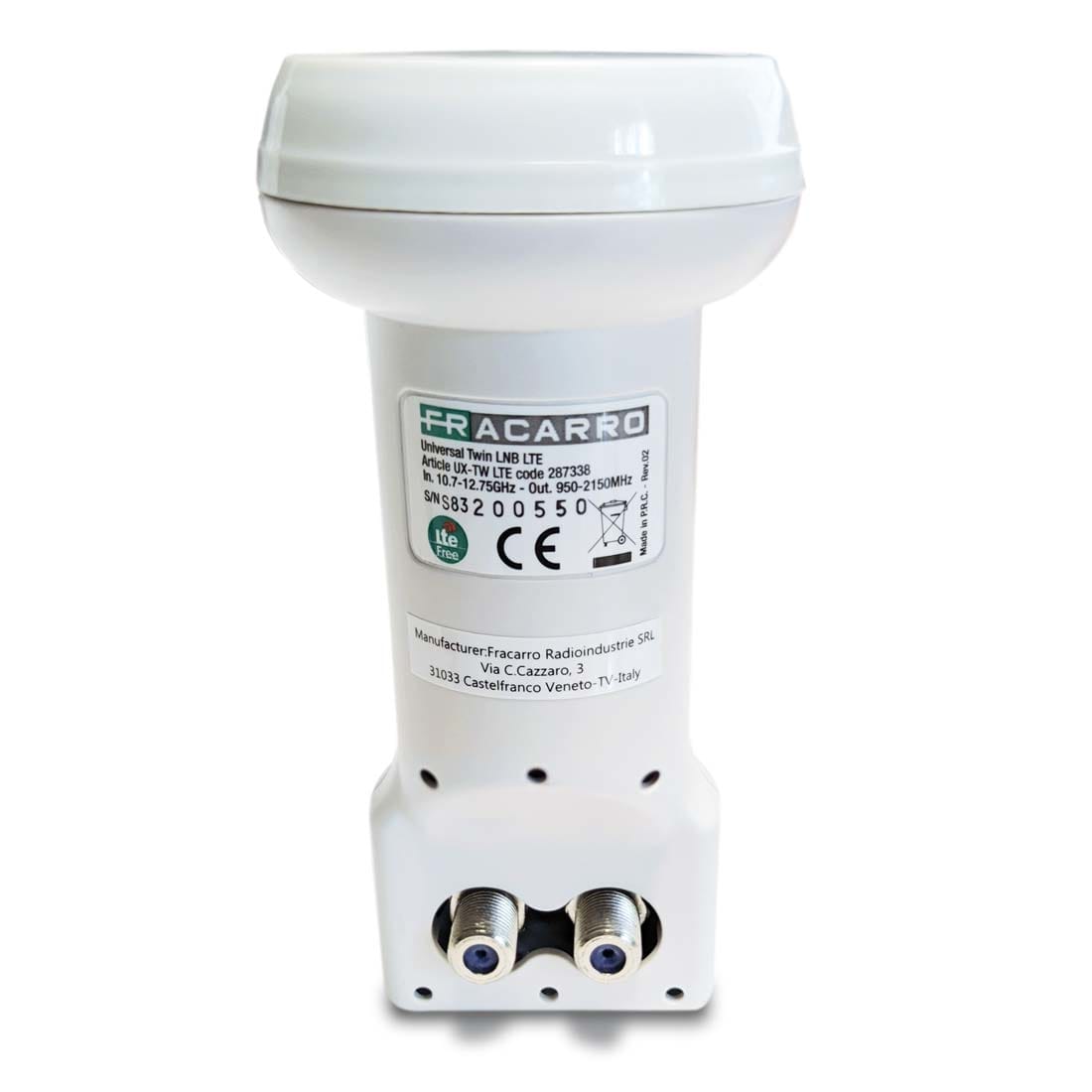 FRACARRO RADIOINDUSTRIE - UX-TW LTE LNB UNIVERS.TWIN LTE 287338