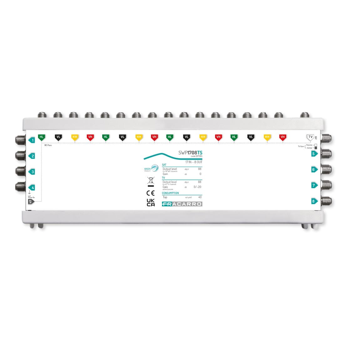 FRACARRO RADIOINDUSTRIE - SWP1708TS MSW COMP 17IN 8OU TV A/P 287355