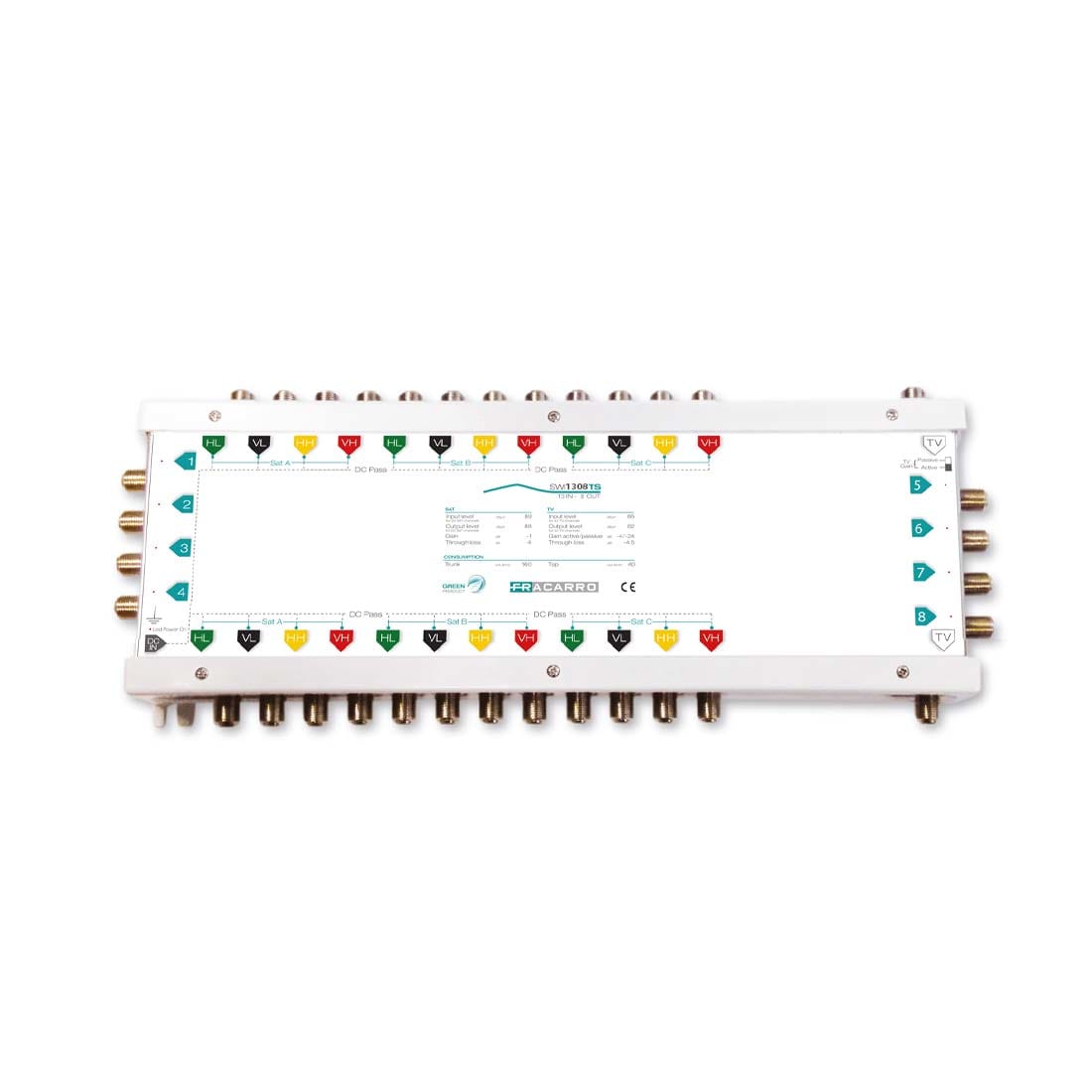 FRACARRO RADIOINDUSTRIE - SWI1308TS MSW CASC 13IN 8OU TV A/P 287365