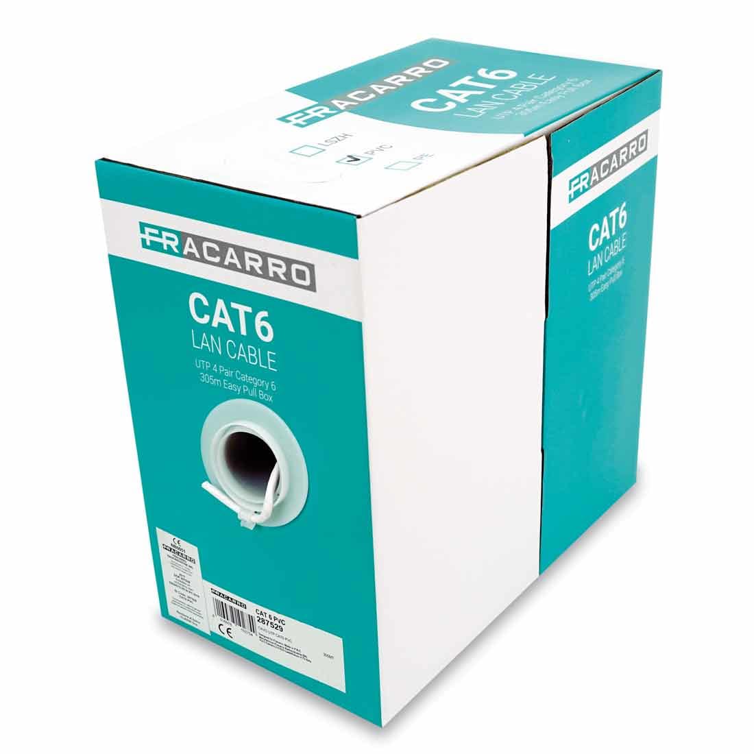 FRACARRO RADIOINDUSTRIE - CAT6 PVC CAVO UTP CAT6 PVC 287529