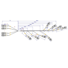 FRACARRO RADIOINDUSTRIE - OPC16I170C-SADP CAVO 16 FO 170M IN ST DU