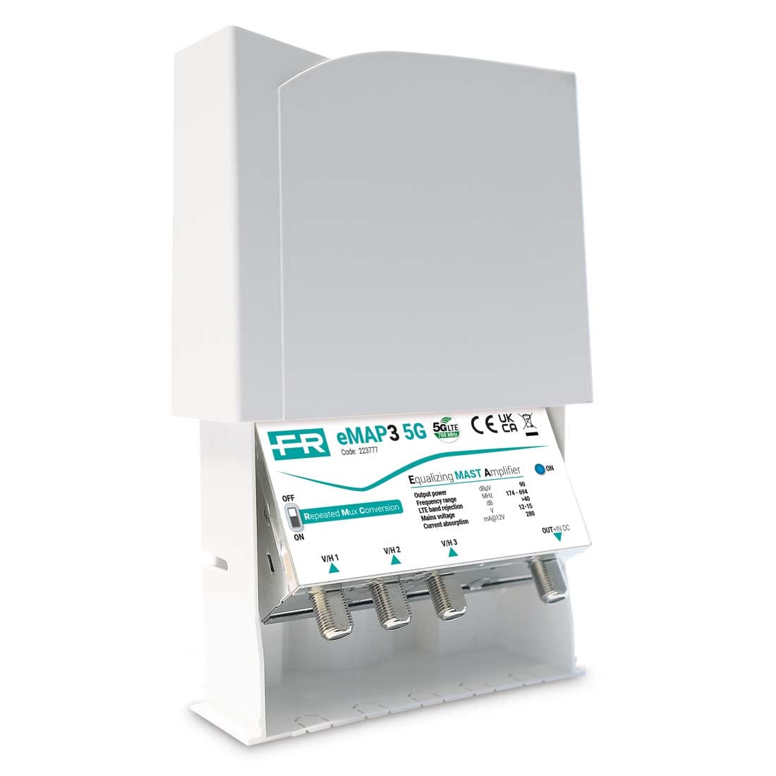 FRACARRO RADIOINDUSTRIE - EMAP3 5G AMP 3I V/U AUTO EQUALIZ.