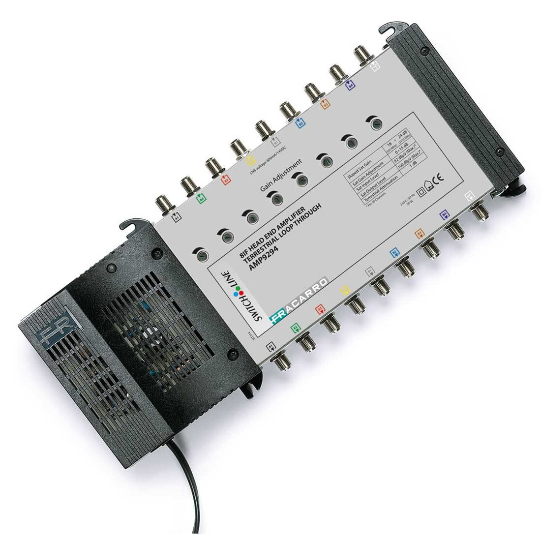 FRACARRO RADIOINDUSTRIE - AMP9294 HEAD-END AMP.8+1 112DBUV