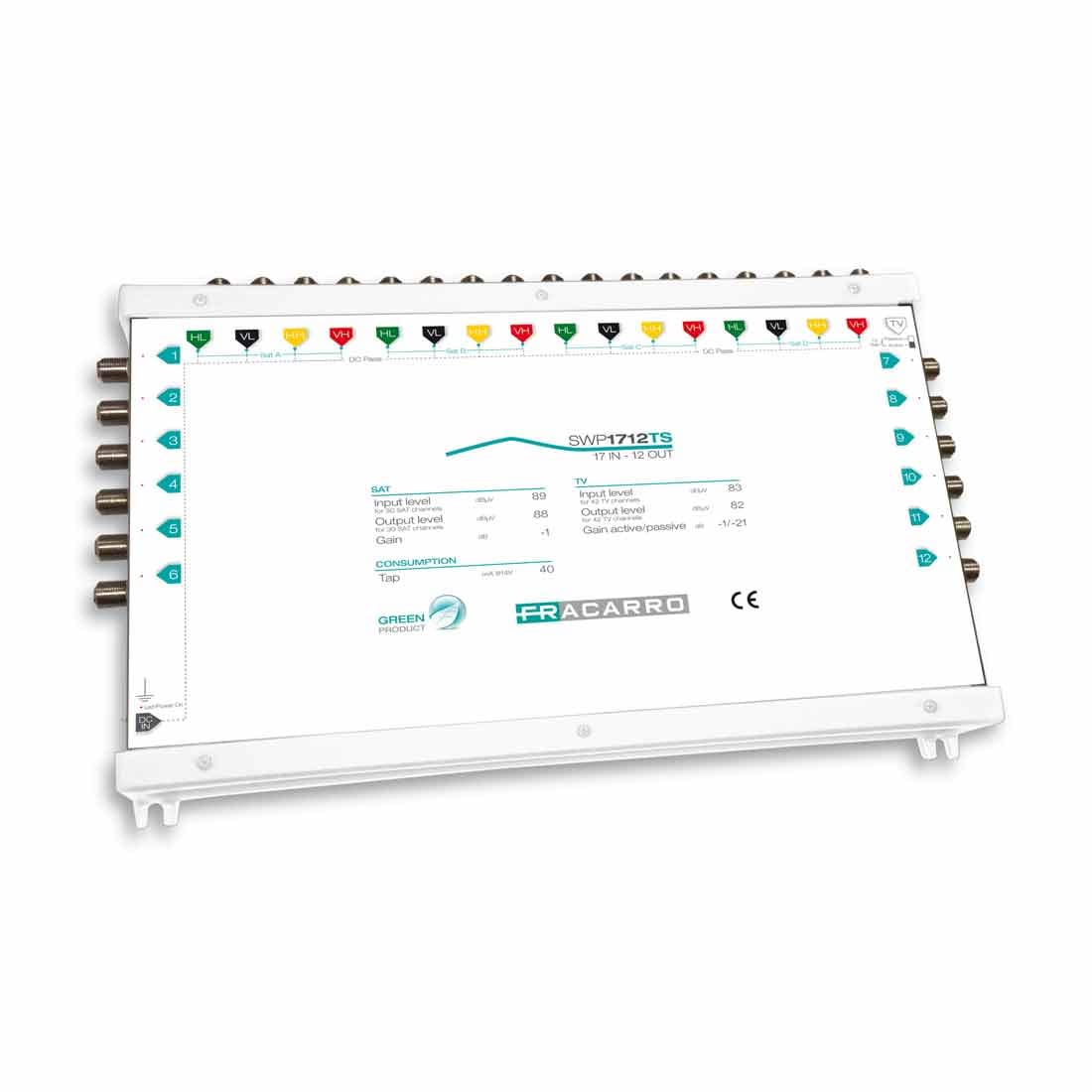 FRACARRO RADIOINDUSTRIE - SWP1712TS MSW COM 17IN 12OU TV A/P