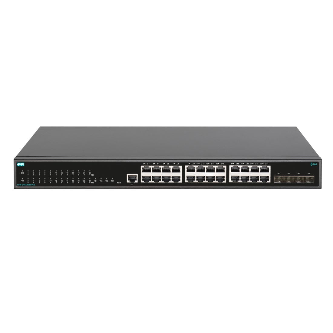 FRACARRO RADIOINDUSTRIE - FSW-24GE4SFPPOE SWITCH 24GE POE-370W 2AC