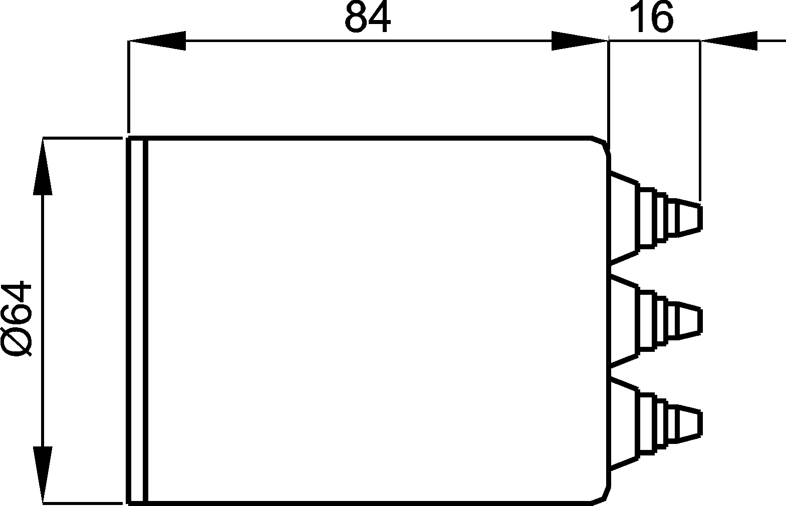 FRER - CUFFIA PER COMMUTATORE 9SBMCL