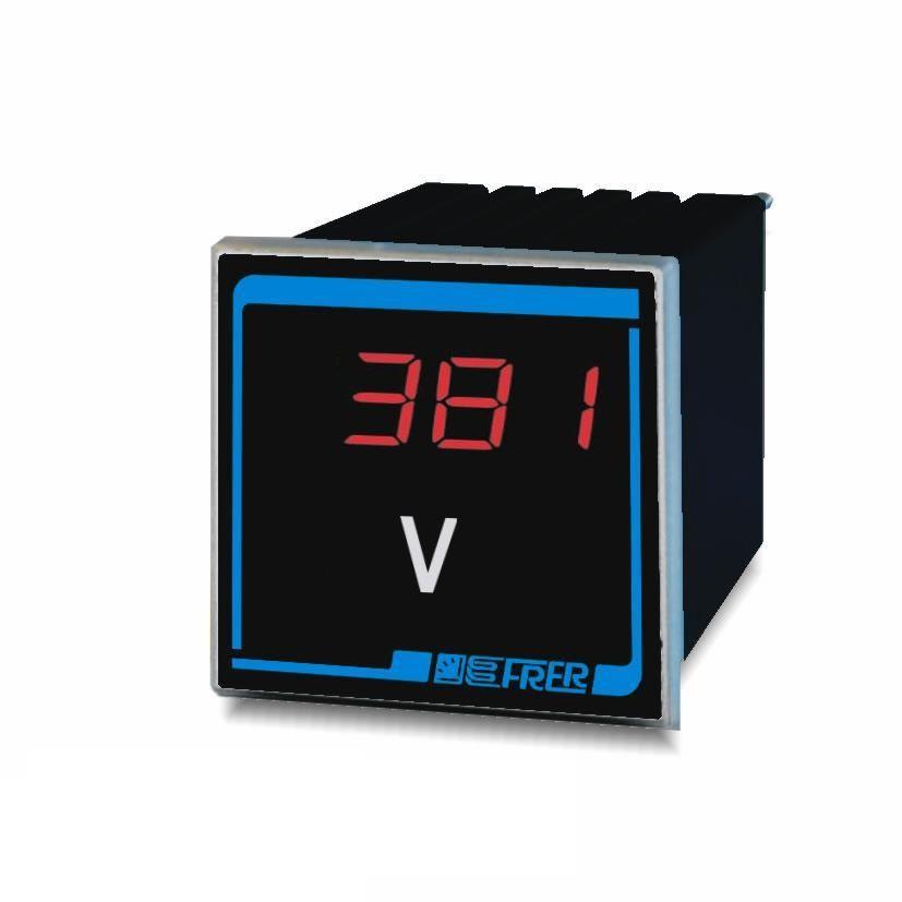 FRER - DPM 48X48 VAC 0-100V AUX.80-260VAC/DC