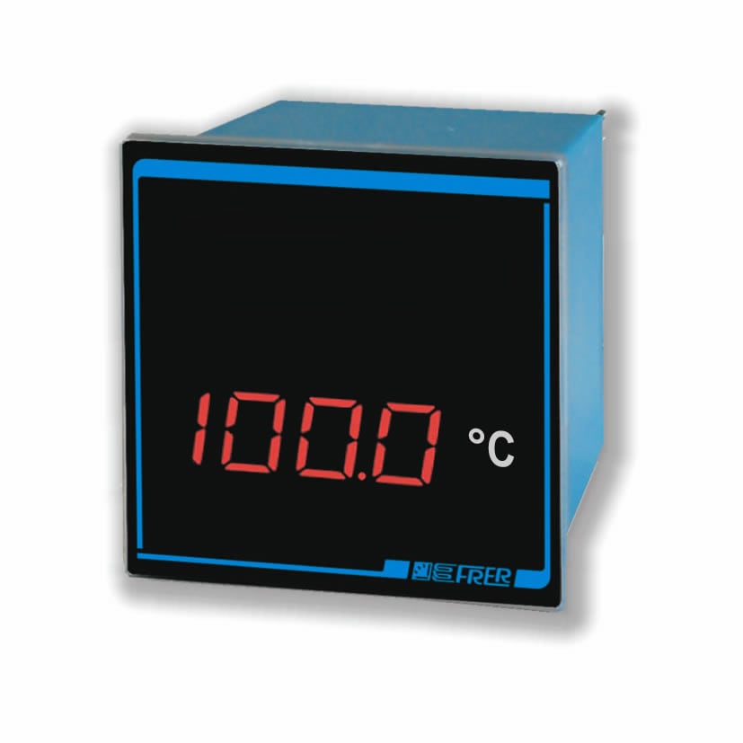 FRER - DPM 72X72 PT100 2W -50-650C AUX.20-60V