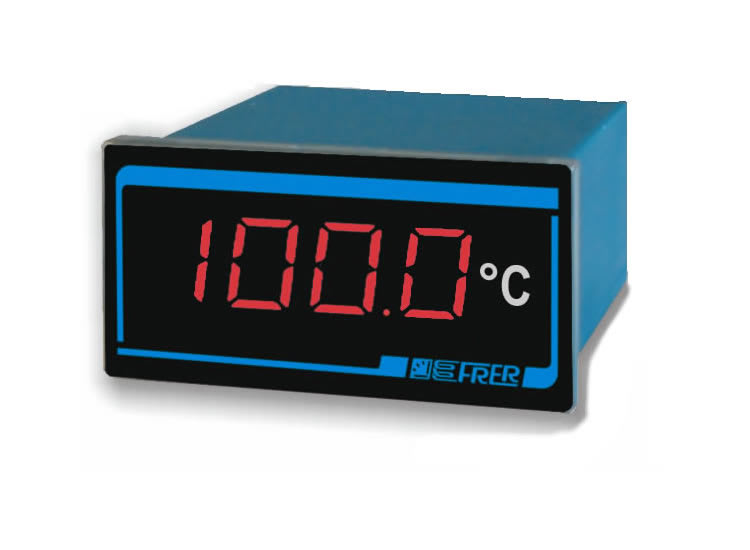 FRER - DPM 72X36 PT100 3W -50-650C AUX.20-60V