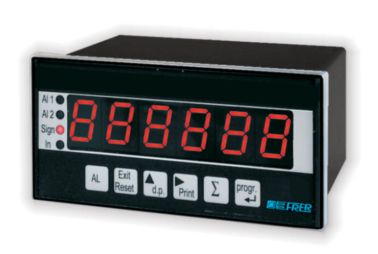 FRER - CONTAIMPULSI LED PROGRAMMABILE 96X48
