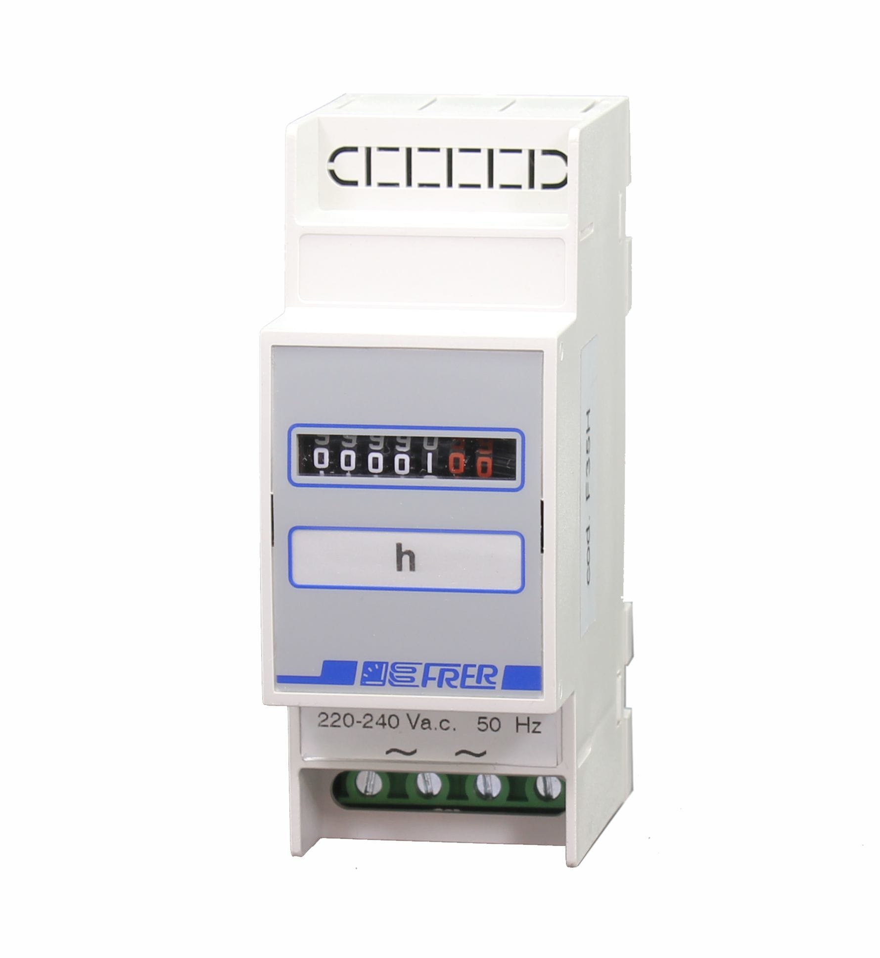 FRER - MODULAR HOUR METER FOR A.C.50HZ 100/115V