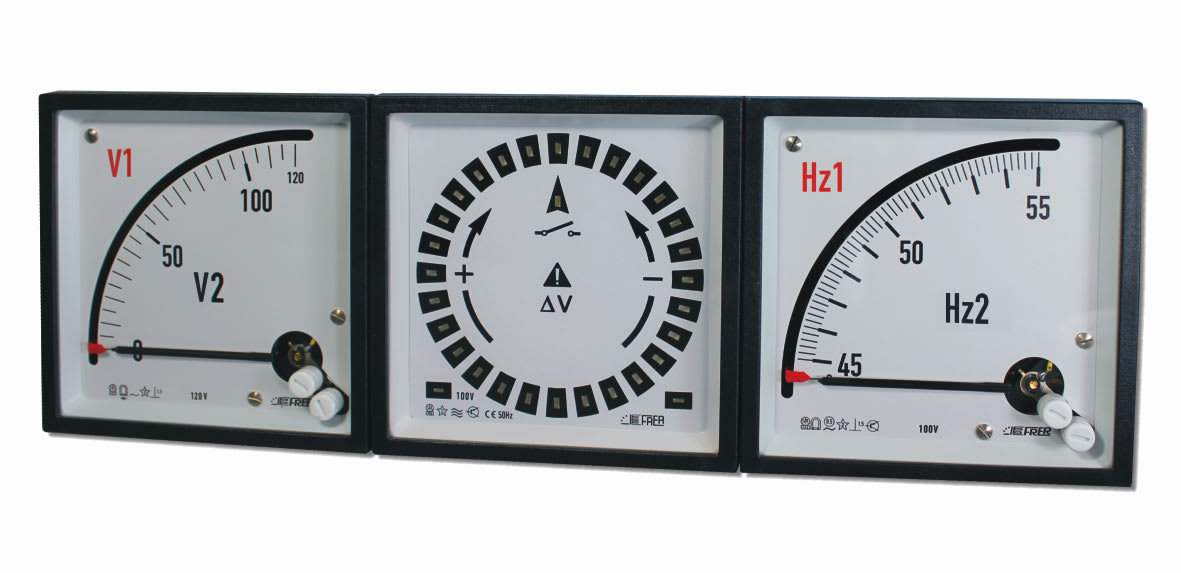 FRER - SYNC.SET 96 LED+C 500/100V 50HZ HORIZ.