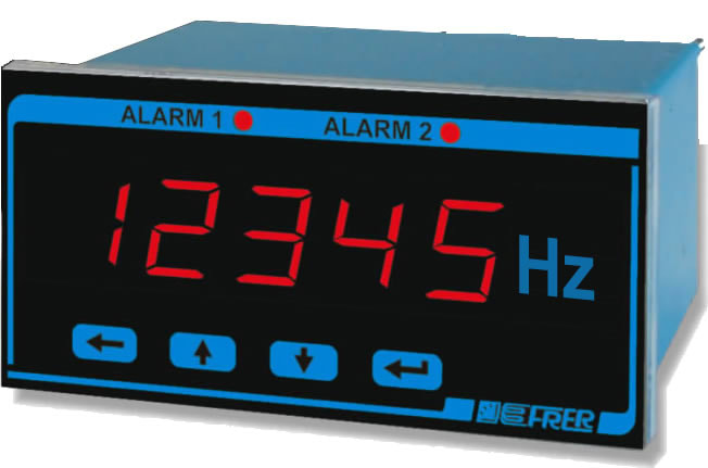 FRER - IND.ALL.4 PROGR.HZ 20-200V AUX.115-230V