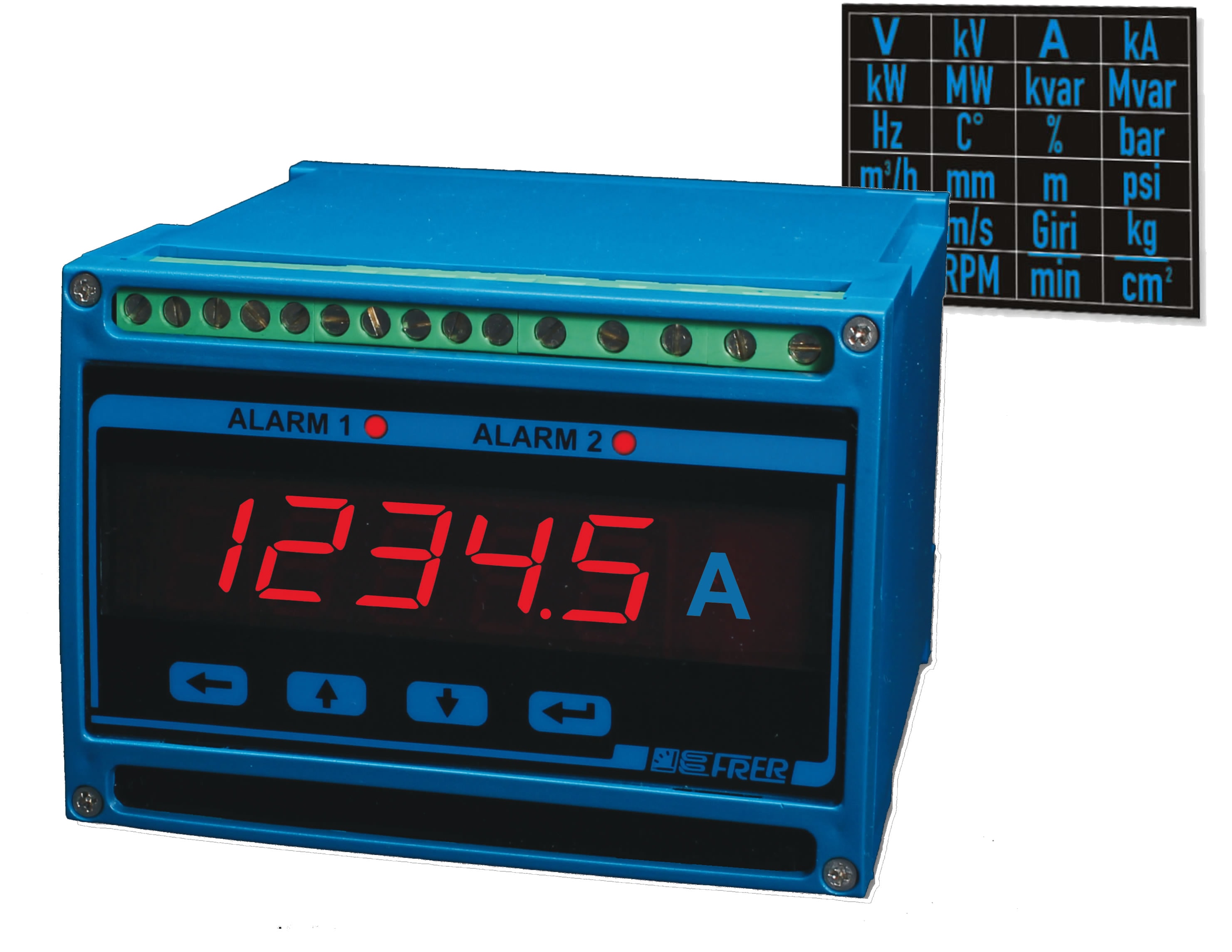 FRER - DIN+AL PROG DC MA-V AUX.80-260V