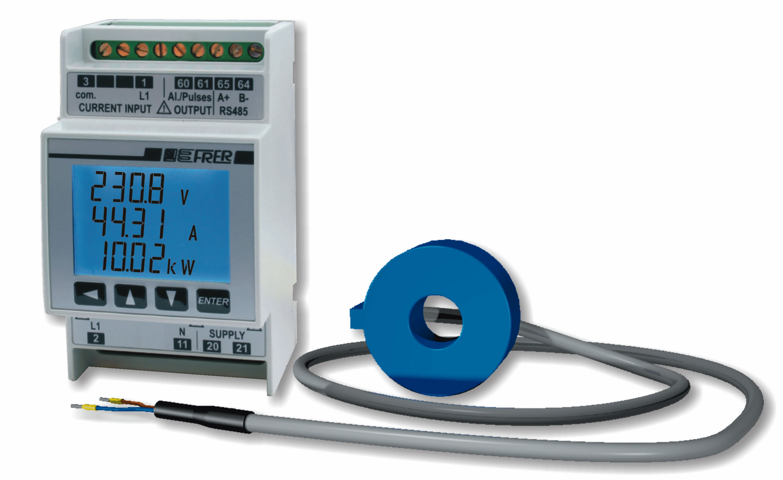 FRER - NANOMONO 63A NORS485 +ALL/IMP 230V Q52S3L063XD32O