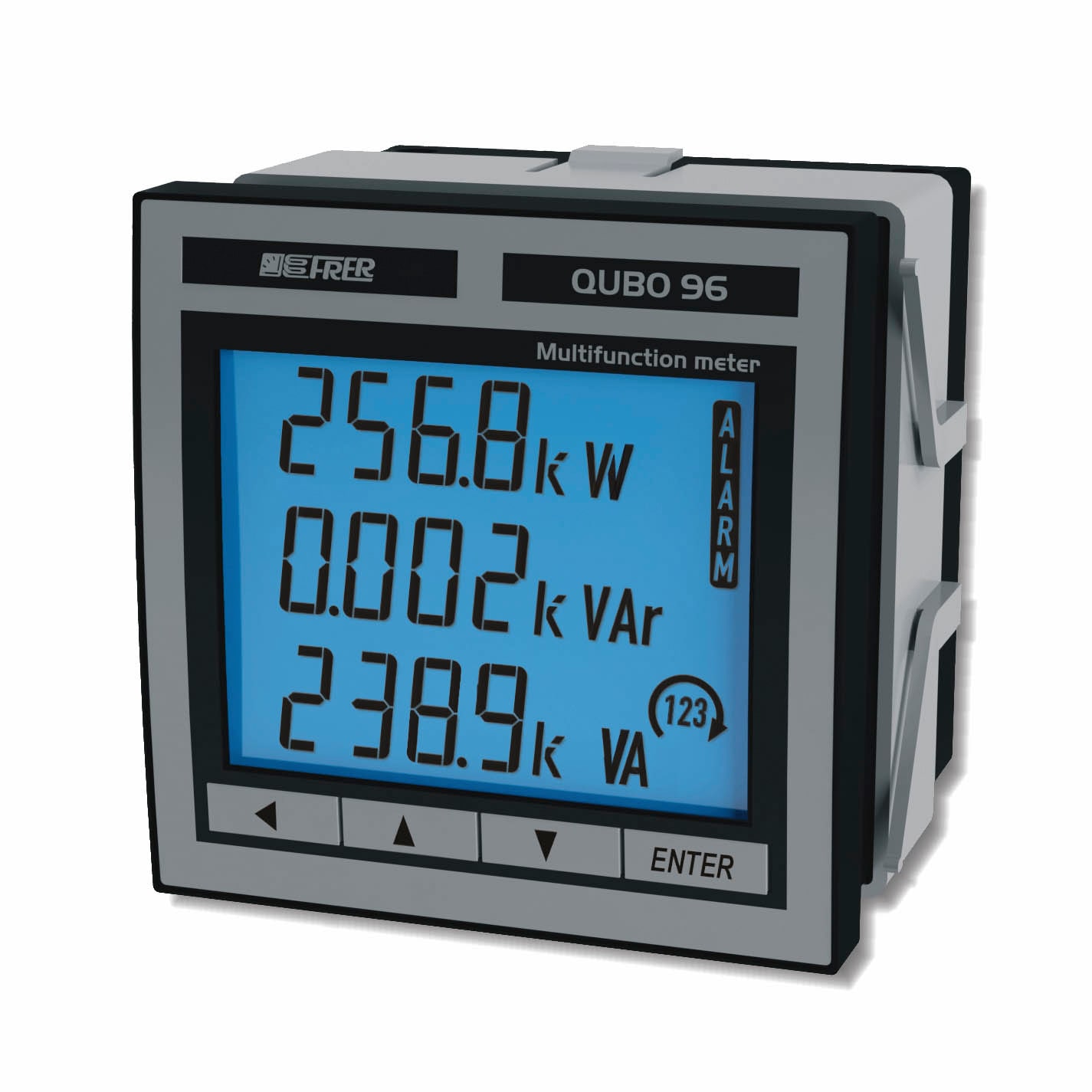 FRER - QUBO96H RS485 PREDISP X M52 AUX 80-260V