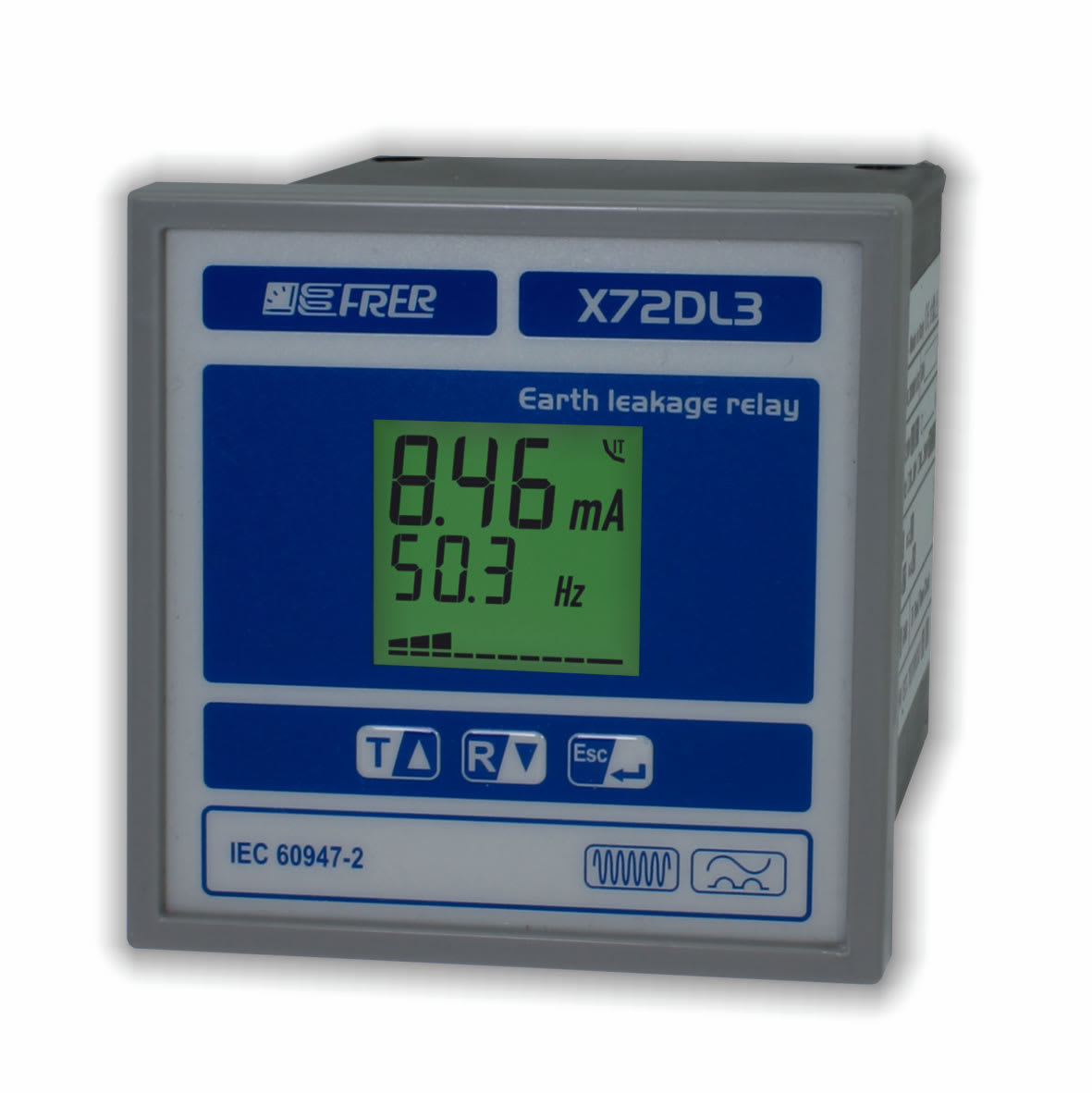 FRER - RELE TIPOF 72X72 T.R.IN. 20-60VAC/DC