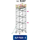 FRIGERIO CARPENTERIE - Ponteggio a ponte professionale 200x135 con 1 piano - stazionamento DL M09,67.