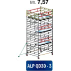 FRIGERIO CARPENTERIE - Ponteggio alluminio professionale 200x310 con 3 piani e stazionamento in M07,57.