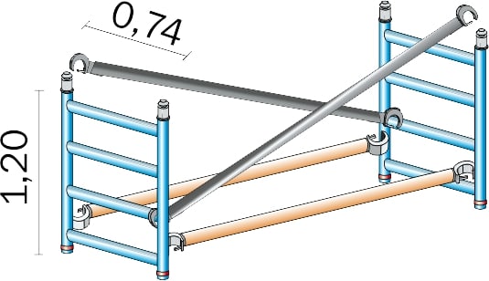 FRIGERIO CARPENTERIE - Sez. Part. Aut. Completo H1,2-Lu2,0 Xpo. Alp B74.