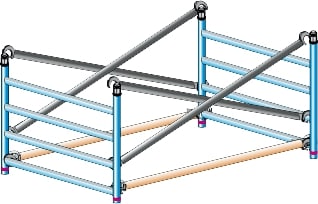 FRIGERIO CARPENTERIE - Sez. parti auto complete H1,2-LU2,0 Xpo. alp F135.