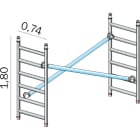 FRIGERIO CARPENTERIE - Sez. Sup. Interno Completo H1,8-Lu2,5 Xpo. Alp B74.