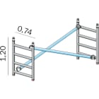 FRIGERIO CARPENTERIE - Sez. Sup. Interno Completo H1,2-Lu2,5 Xpo. Alp B74.