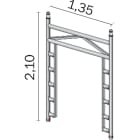 FRIGERIO CARPENTERIE - Montan Vertic con Passaggio Carraio Xpo Alp F1 e F135.