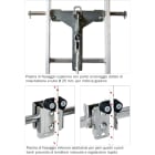 FRIGERIO CARPENTERIE - Dispositivo universale Lineavita in acciaio inossidabile per scale a pioli.